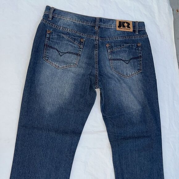 Jeans Republic men's denim jeans size 36x30 - Picture 6 of 10